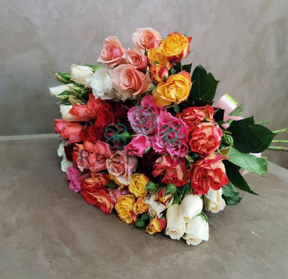 Букет цветов из: Розы в Ямуге