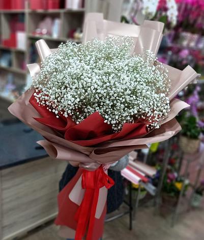 Букет цветов из: Гипсофила в Ямуге