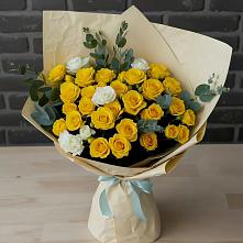 Букет цветов из:  Розы #REPLACE_PRED# Ямуге