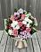 Букет цветов из: Альстромерии, Гвоздики, Розы и Хризантемы в Ямуге