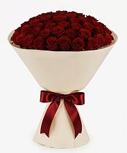 Букет 101 Бордовая роза Блэк Бакарра в Ямуге