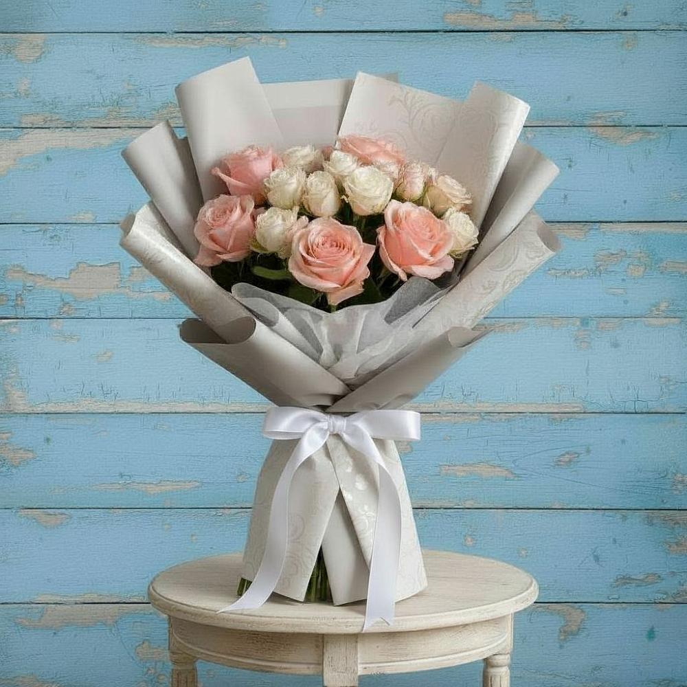 Букет цветов из: Розы в Ямуге