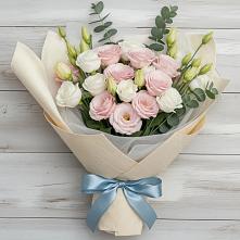 Букет цветов из:  Лизиантусы в Ямуге