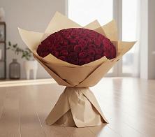 Букет 101 Красная роза в Ямуге