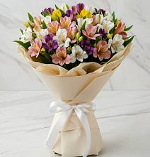 Букет цветов из:  Альстромерии #REPLACE_PRED# Ямуге