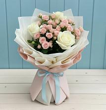 Букет цветов из:  Розы в Ямуге