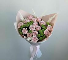 Букет цветов из:  Розы и Хризантемы #REPLACE_PRED# Ямуге