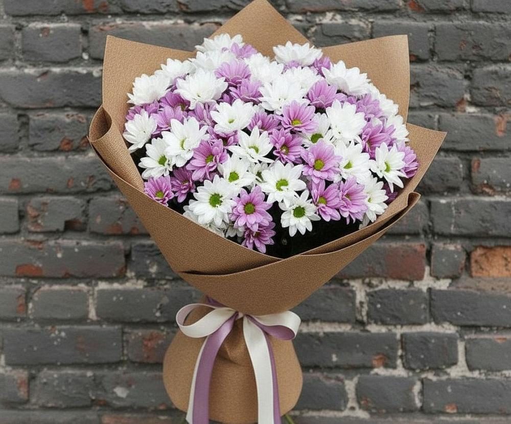 Букет цветов из: Хризантемы в Ямуге