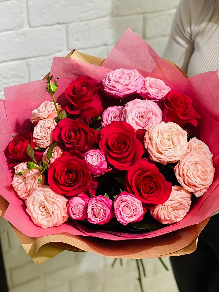 Букет цветов из: Розы в Ямуге