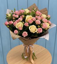 Букет цветов из:  Розы в Ямуге