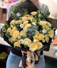 Букет цветов из:  Розы и Лизиантусы #REPLACE_PRED# Ямуге