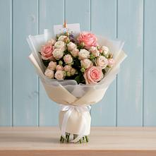 Букет цветов из:  Розы в Ямуге