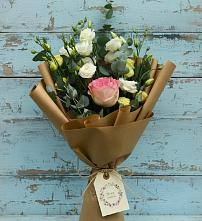 Букет цветов из:  Розы и Лизиантусы #REPLACE_PRED# Ямуге